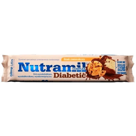OLIMP Nutramil complex Diabetic Baton wysokoenergetyczny smak ciasteczko 60 g
