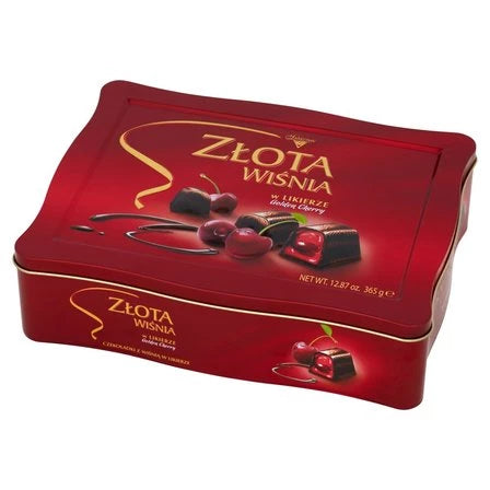 SOLIDARNOŚĆ Złota Wiśnia w likierze 365 g