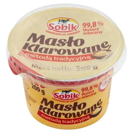 SOBIK Masło klarowane metodą tradycyjną 200 g