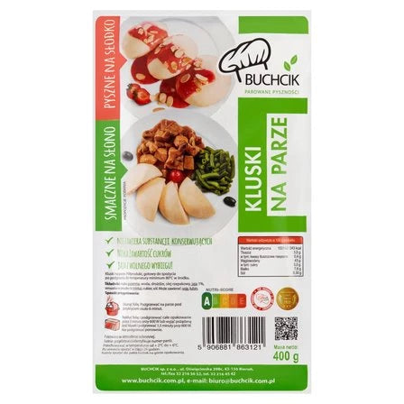 BUCHCIK Kluski na parze 400 g
