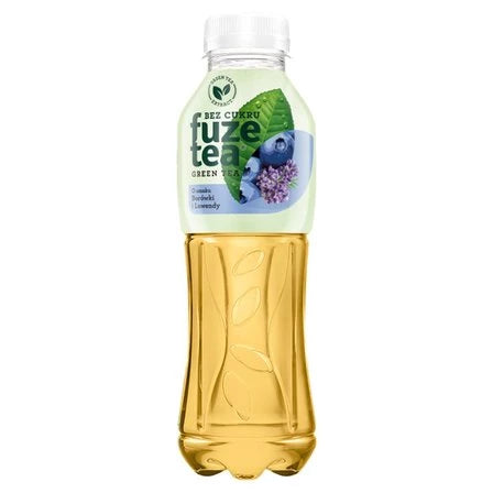 FUZETEA Napój niegazowany o smaku borówki i lawendy 500 ml