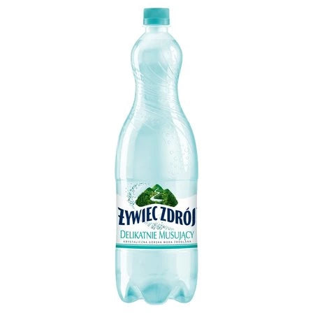 ŻYWIEC ZDRÓJ Delikatnie Musujący Woda źródlana 1.5 L