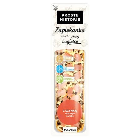 PROSTE HISTORIE Zapiekanka z szynką 270 g