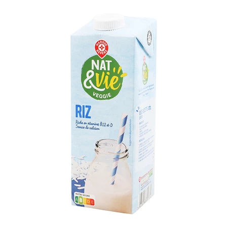 WIODĄCA MARKA NAT&vie Napój ryżowy naturalny 1 L