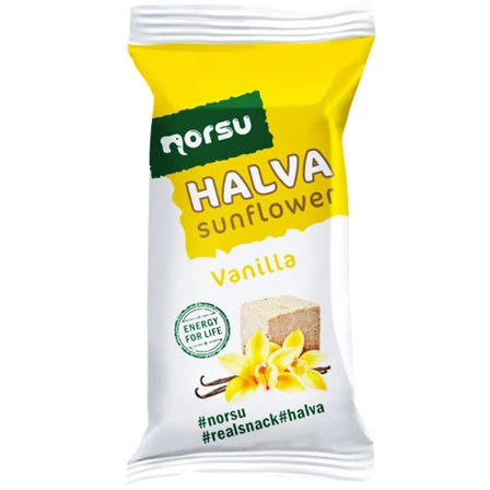 NORSU Chałwa słonecznikowa o smaku waniliowym 210 g