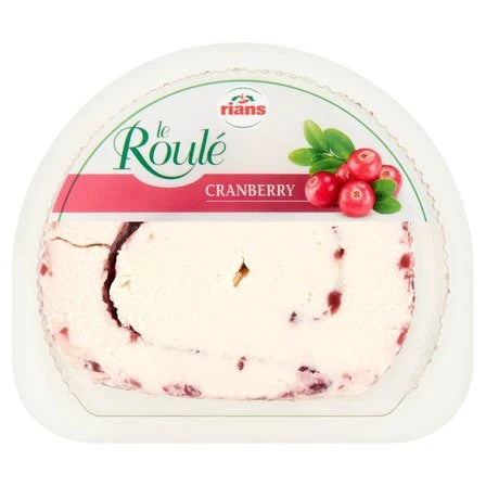 RIANS La Roulé Francuski ser śmietankowy z żurawiną 125 g