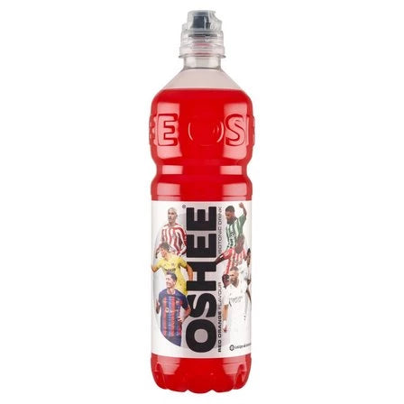 OSHEE Napój izotoniczny niegazowany o smaku czerwonej pomarańczy 750 ml