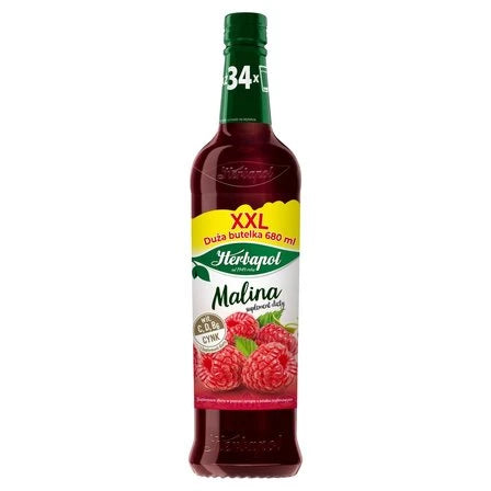 HERBAPOL Owocowa Spiżarnia Malina Syrop owocowy 680 ml