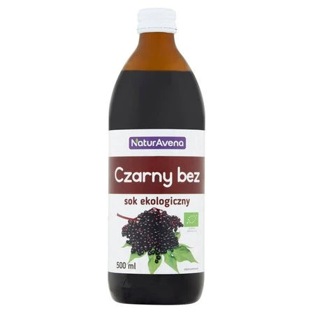 NATURAVENA Sok ekologiczny czarny bez 500 ml
