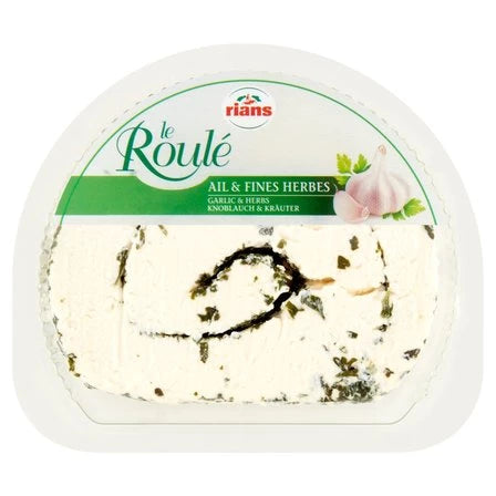 RIANS Le Roule Francuski ser śmietankowy z ziołami i czosnkiem 125 g