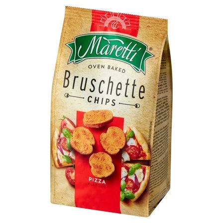MARETTI Bruschette Pieczone krążki chlebowe o smaku pizzy 70 g