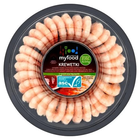 MYFOOD Krewetki z sosem koktajlowym 313.4 g