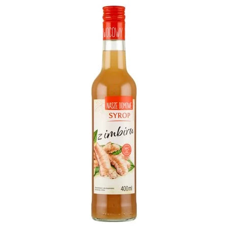 NASZE DOMOWE Syrop z imbiru 400 ml