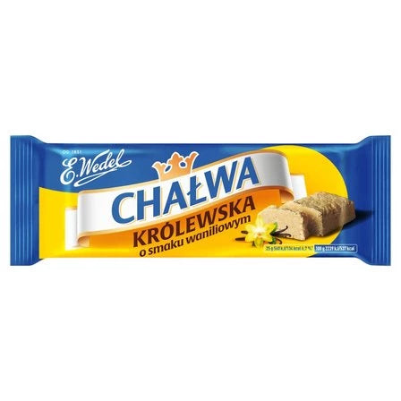E. WEDEL Chałwa królewska o smaku waniliowym 100 g