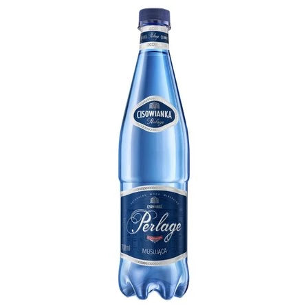 CISOWIANKA Perlage Naturalna woda mineralna musująca niskosodowa 0.7 L