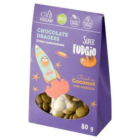 SUPER FUDGIO Draże czekoladowe 80 g