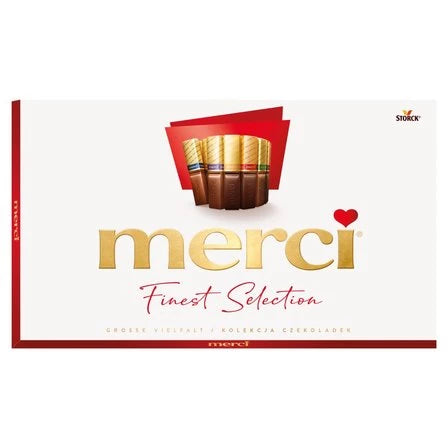 MERCI Finest Selection Kolekcja czekoladek (32 sztuki) 400 g