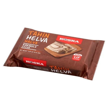 KOSKA Chałwa sezamowa o smaku kakaowym 200 g