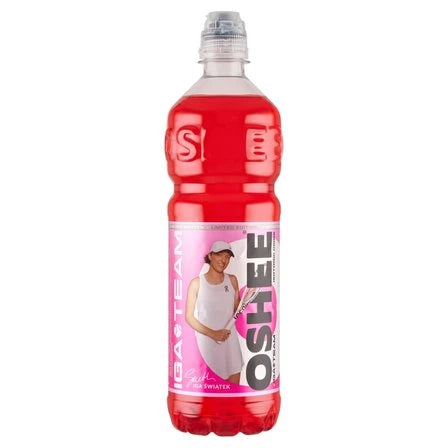 OSHEE Napój izotoniczny smak czerwonych winogron-dragonfruit 750 ml