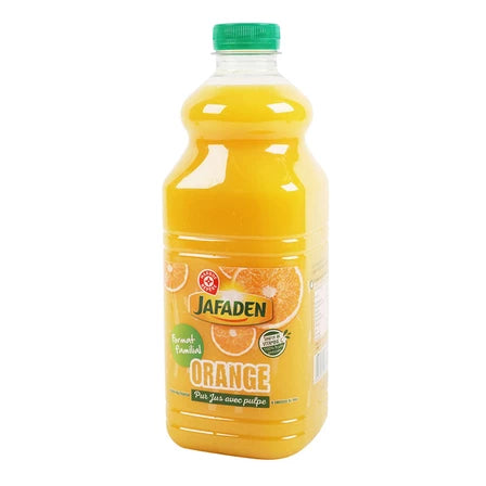 WIODĄCA MARKA Jafaden 100% sok ze świeżych pomarańczy z miąższem 1.5 L