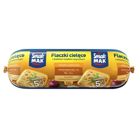SMAKMAK Flaczki cielęce w rosole delikatnie doprawione 800 g